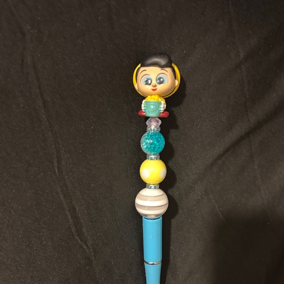 Handmade Disney Doorable Pinocchio with Popcorn Pen - Picture 2 of 4